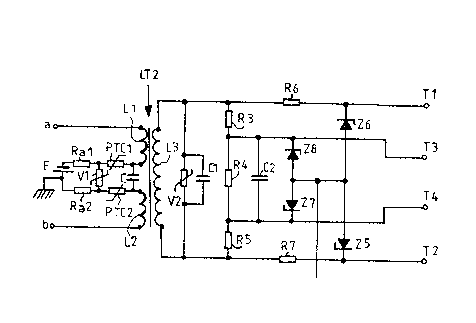 A single figure which represents the drawing illustrating the invention.